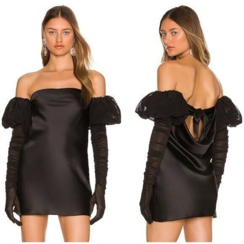 For Love & Lemons Hazel Little Black Dress